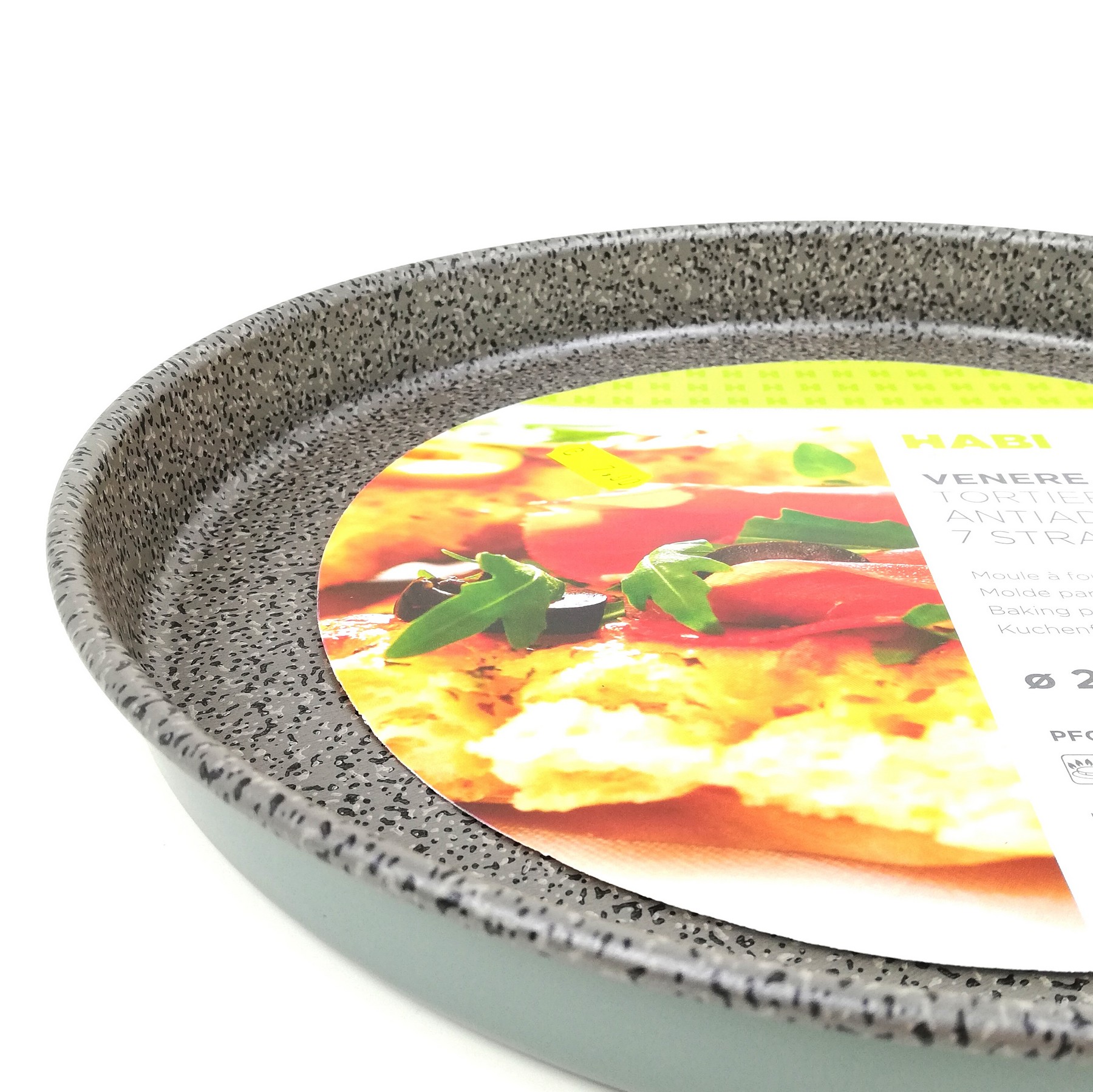 CHG 9776-46 Teglia per Pizza, 2 Pezzi, Diametro Ca. 28 Cm, in Nuova qualità  Professionale