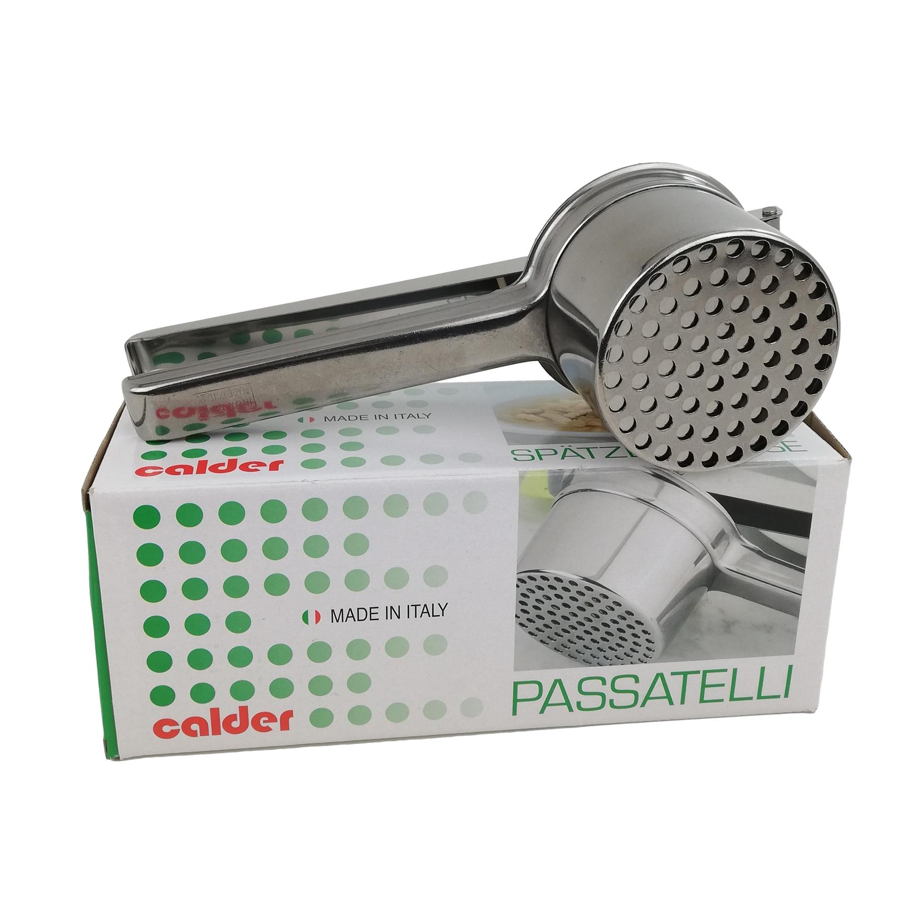 Schiacciapassatelli ACCIAIO INOX 18/10 PROFESSIONALE – foro MAXI