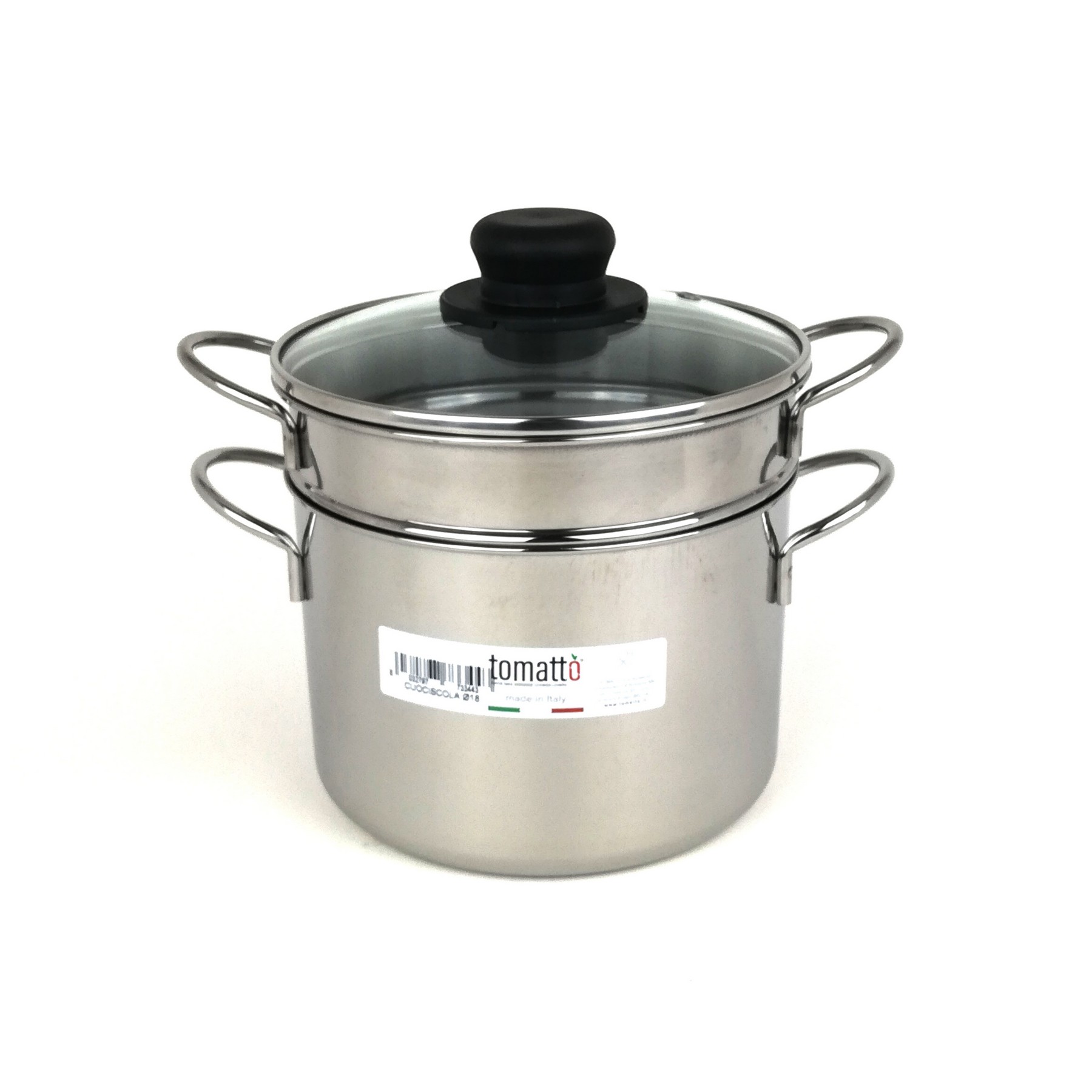 Pastaiola cuocipasta con cestello Acciaio Inox cm.18 – Passione Casa