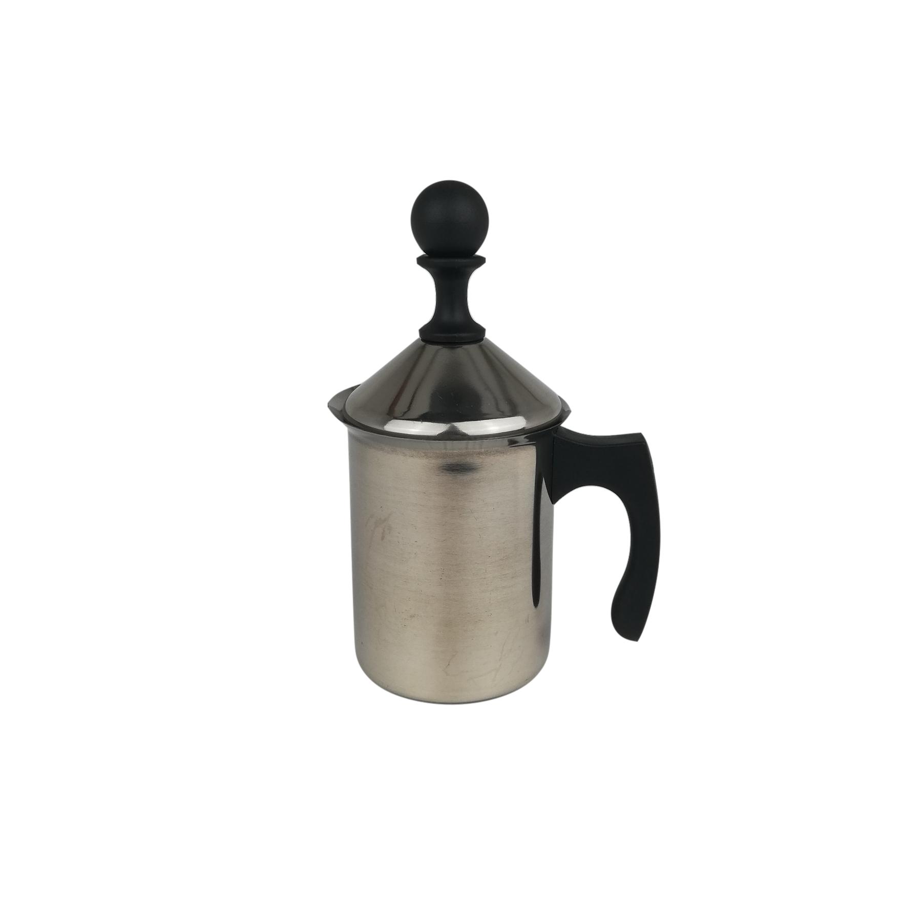 Kremer cappuccino montalatte in acciaio inox 2 tazze – manico