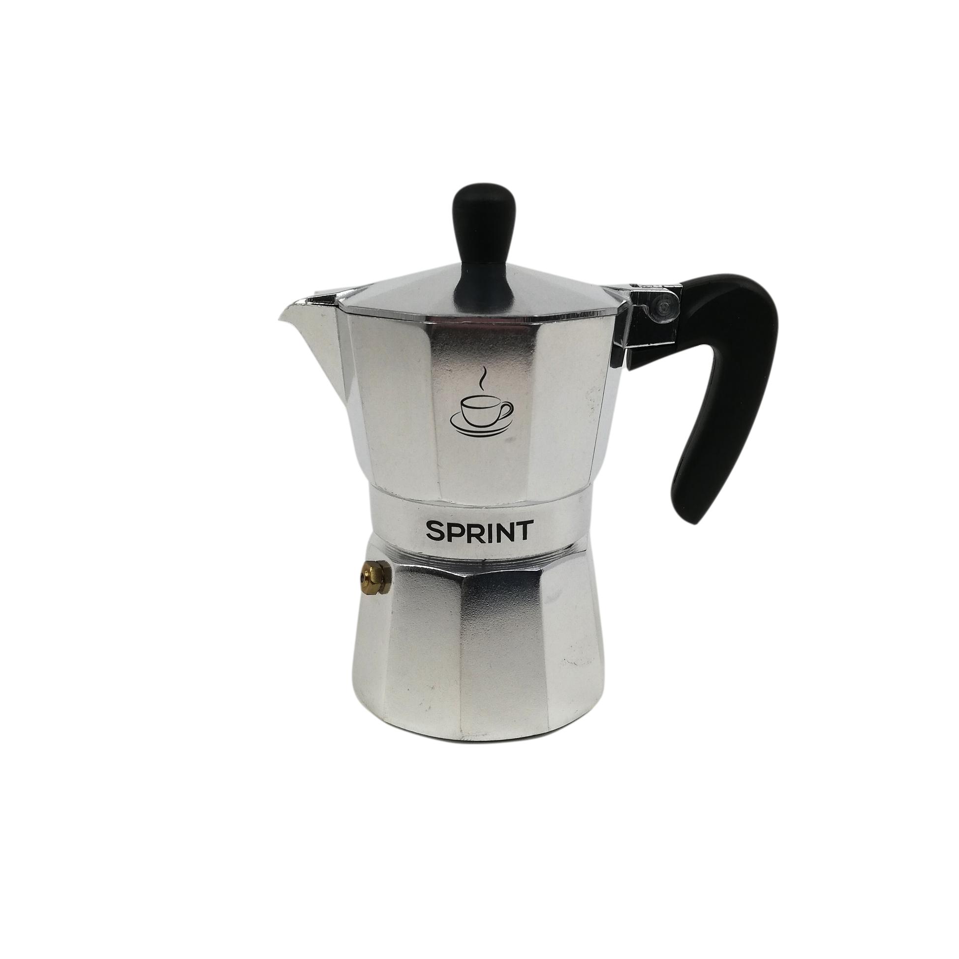 Moka per caffè in alluminio SPRINT 3 tazze