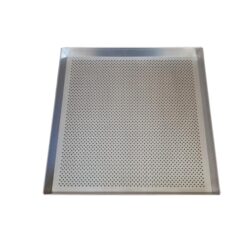 Teglia in alluminio professionale microforata 37×37 h.3cm per pizza e  focacce – Passione Casa